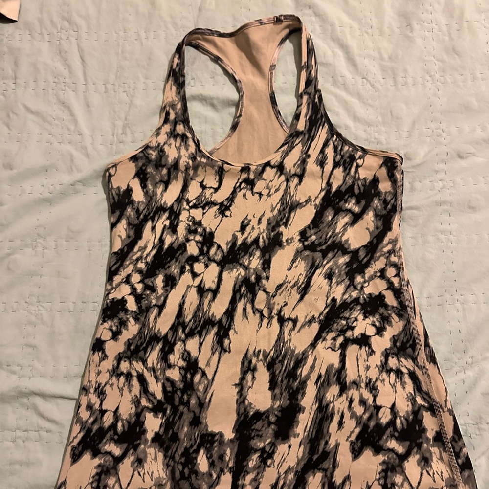 Marble Print Lululemon Racerback Tank